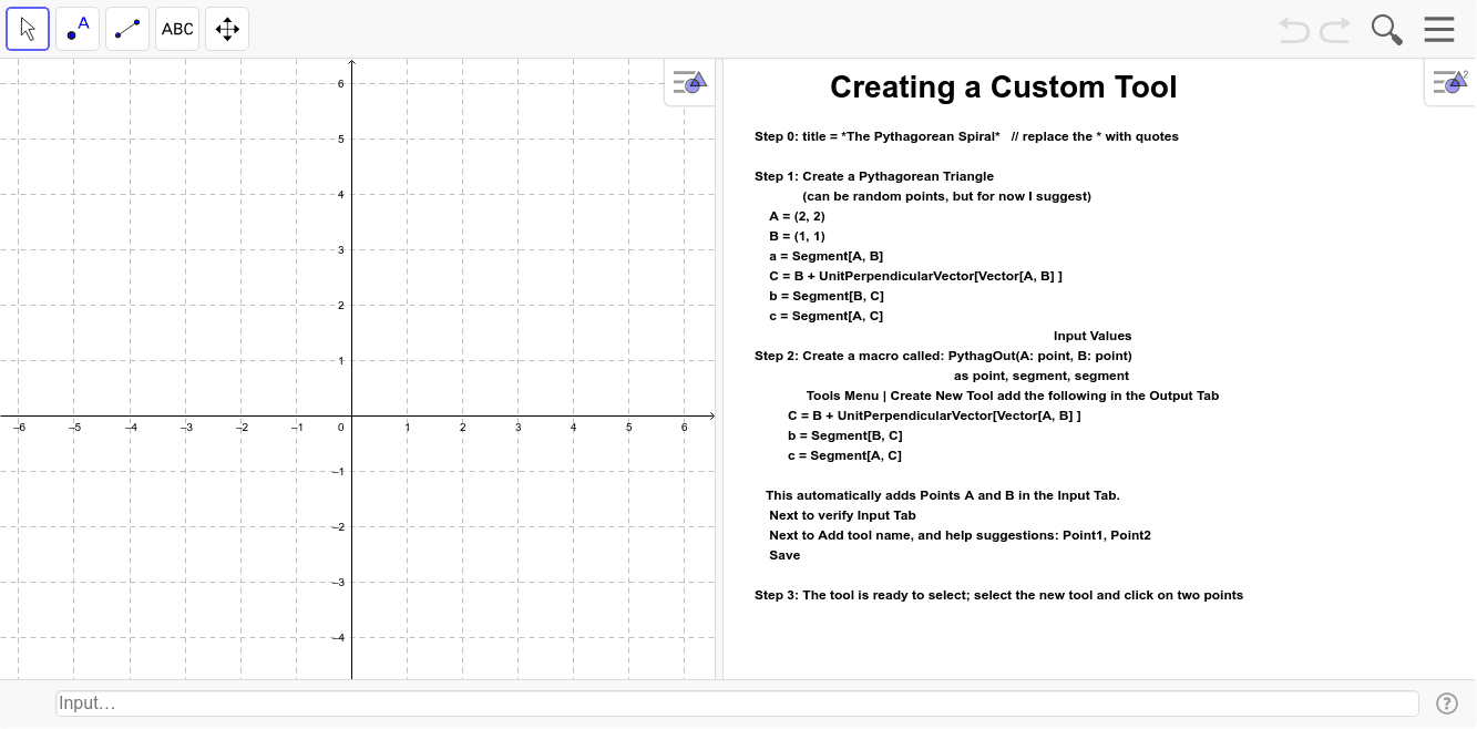 GeoGebra Applet
