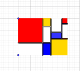 Modeling of op-art paintings and own creations (RO)