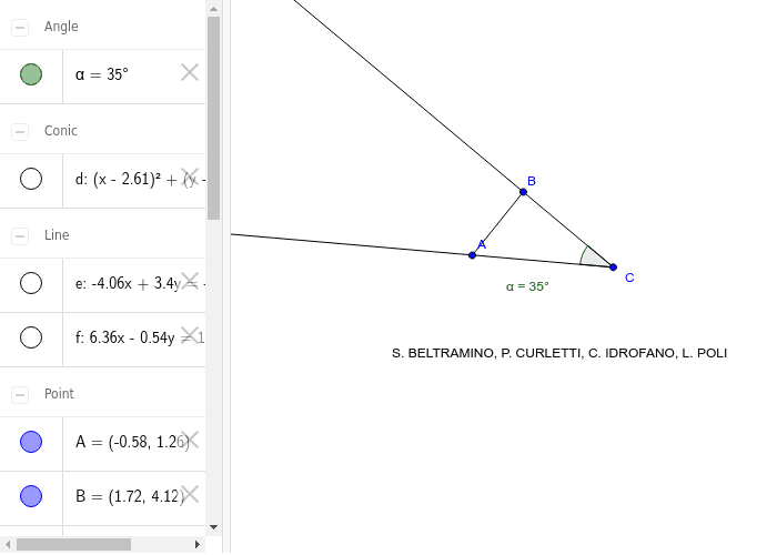 GeoGebra Applet