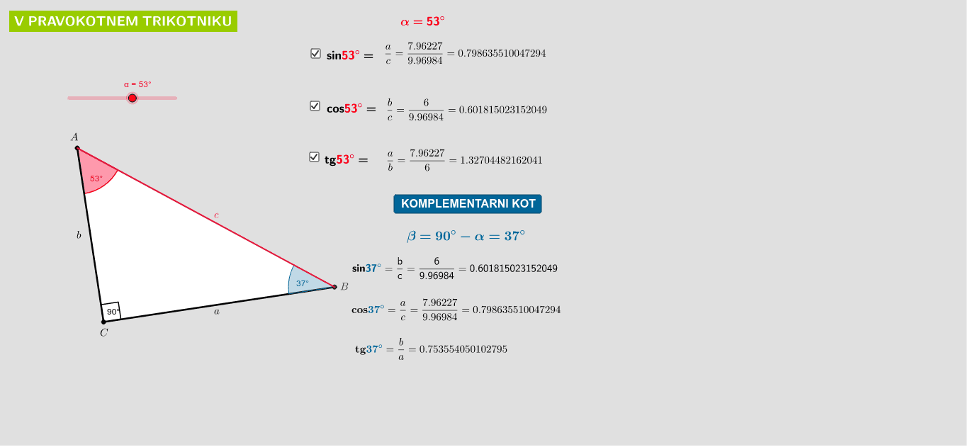 GeoGebra Applet