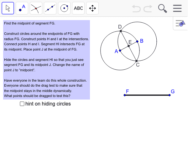GeoGebra Applet
