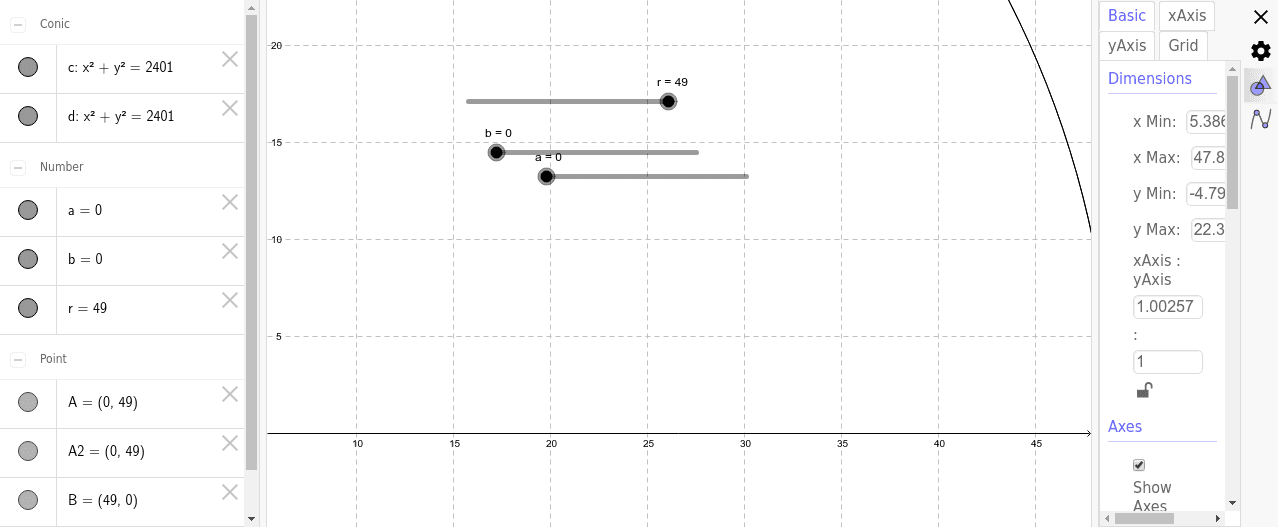 GeoGebra Applet