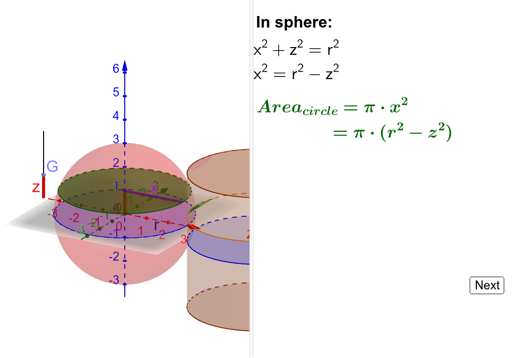 Derivation of volume of sphere discount