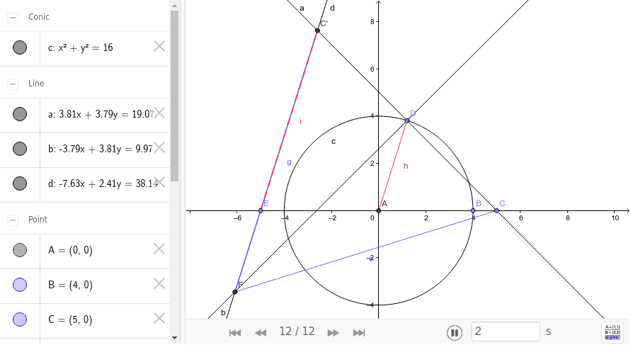 GeoGebra Applet