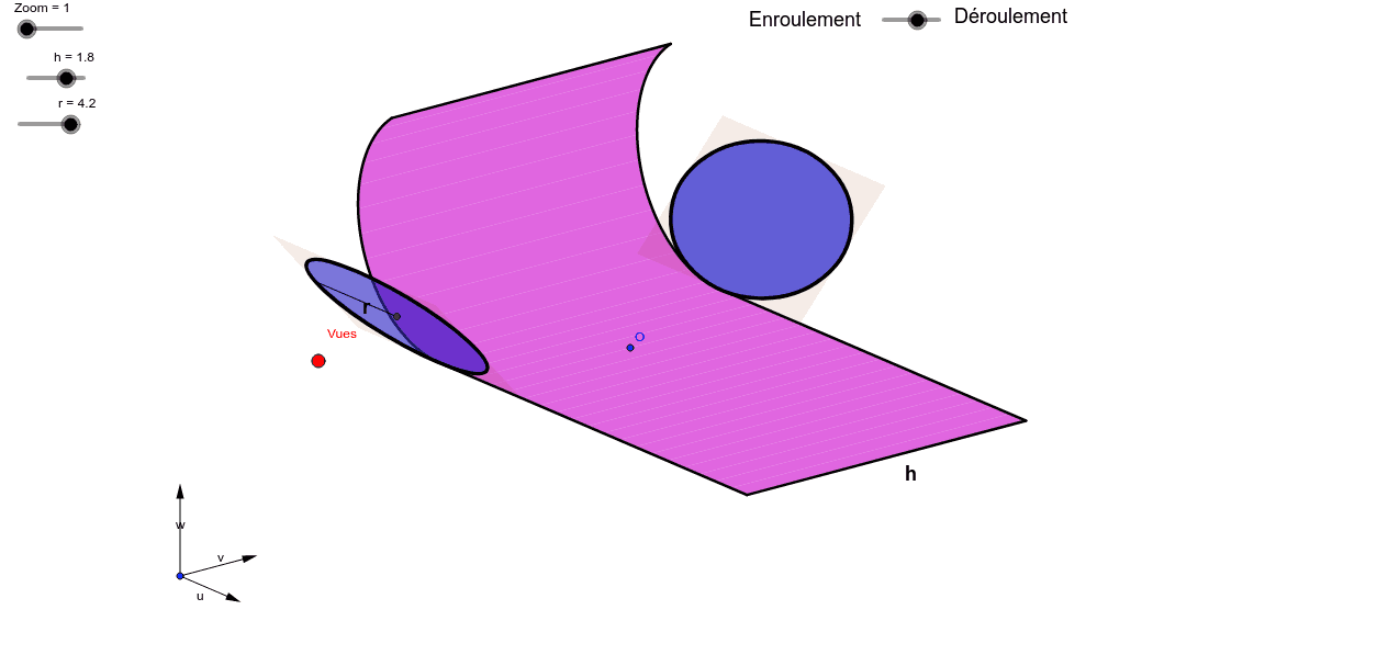Developpement D Un Cylindre Geogebra