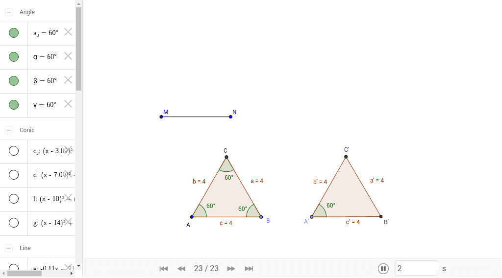 GeoGebra Applet