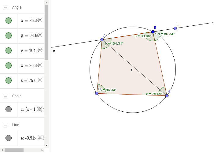 GeoGebra Applet