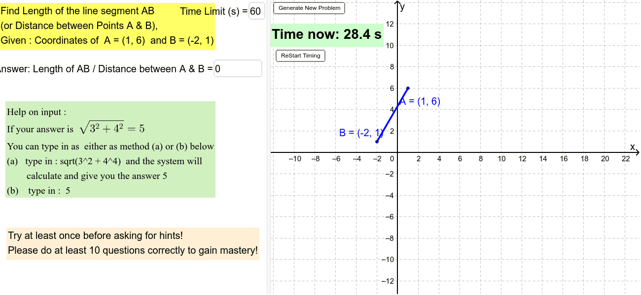 GeoGebra Applet