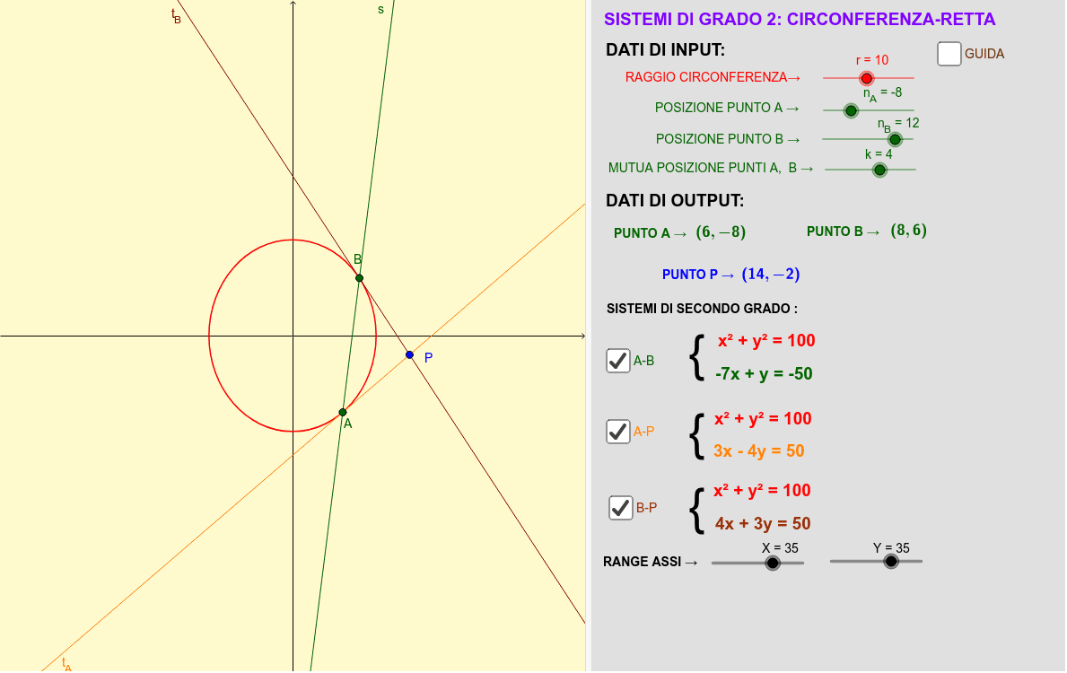 GeoGebra Applet