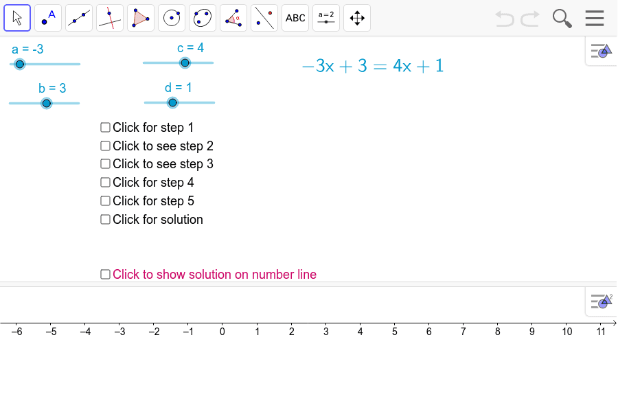 GeoGebra Applet