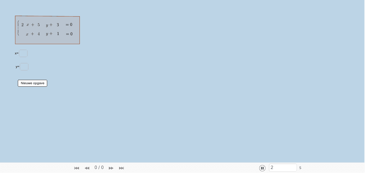 GeoGebra Applet