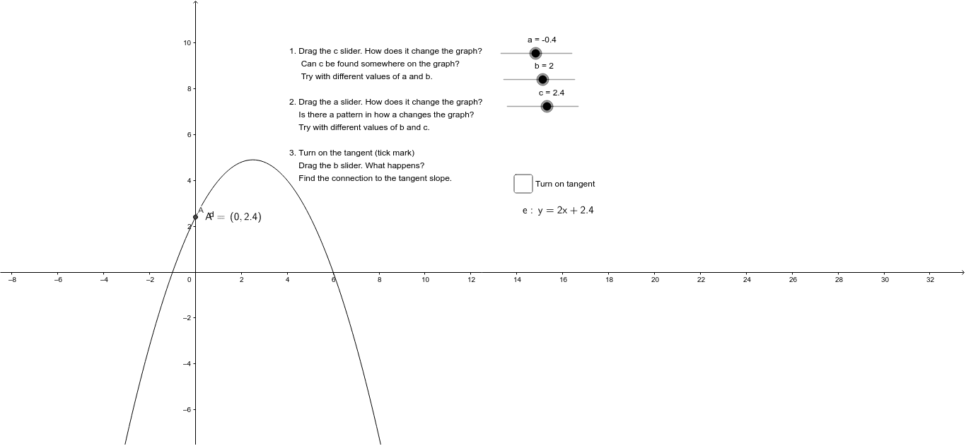 GeoGebra Applet