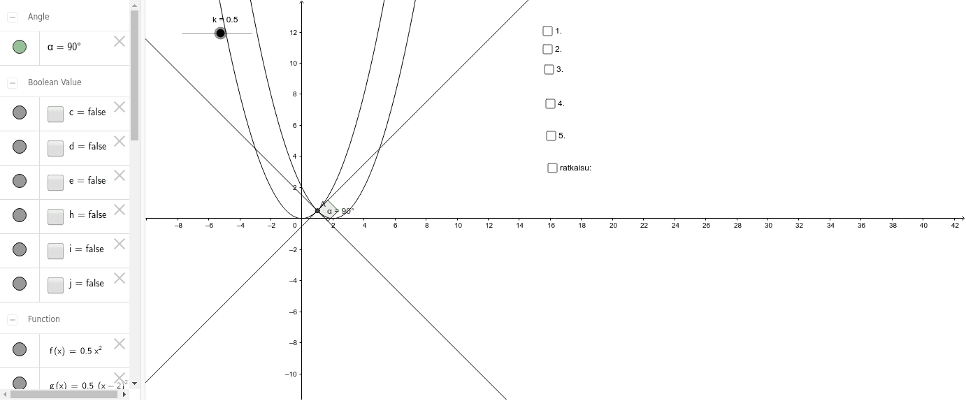 GeoGebra Applet