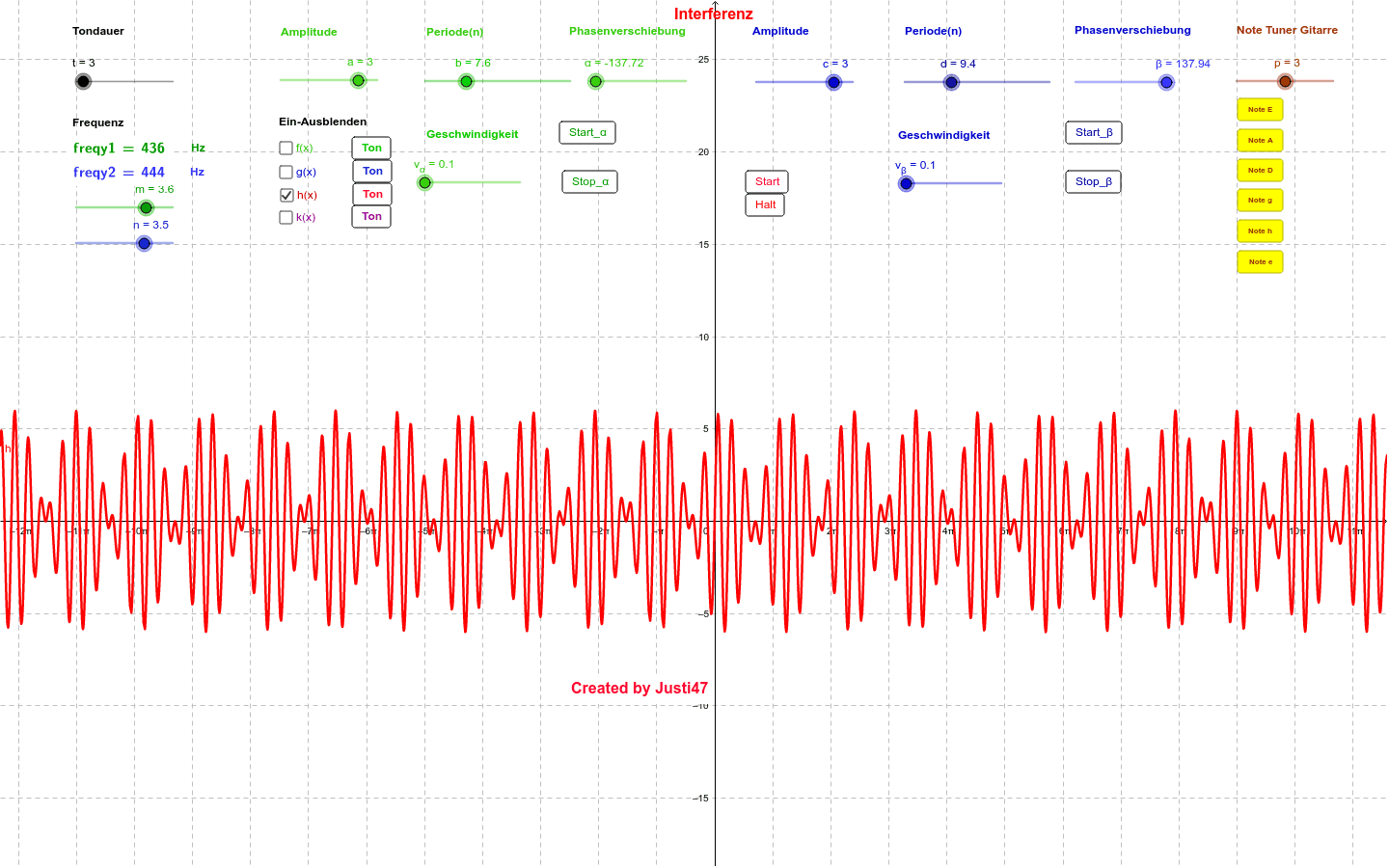 GeoGebra Applet