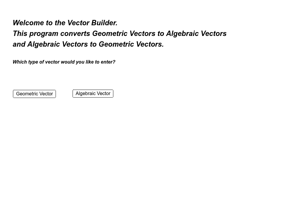 GeoGebra Applet