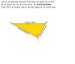 MW12 2V H6 De stelling van Pythagoras