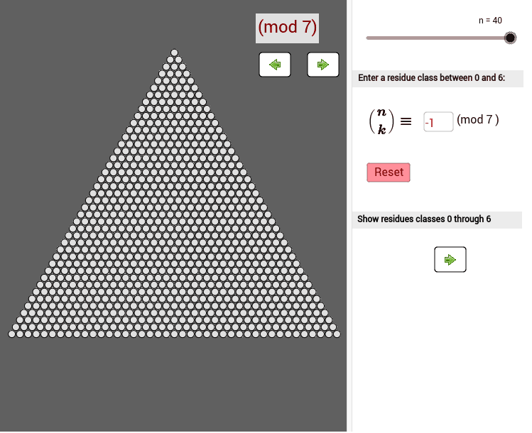 GeoGebra Applet