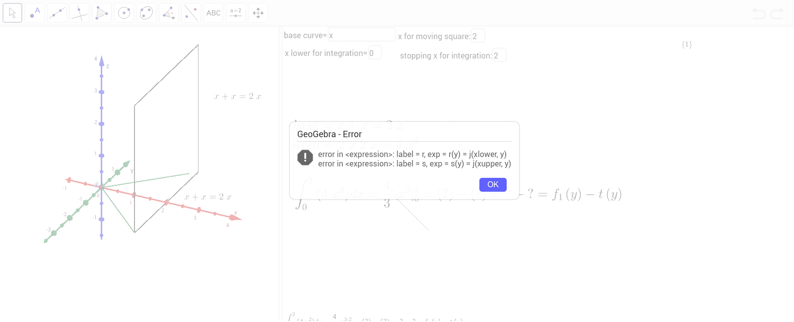 GeoGebra Applet