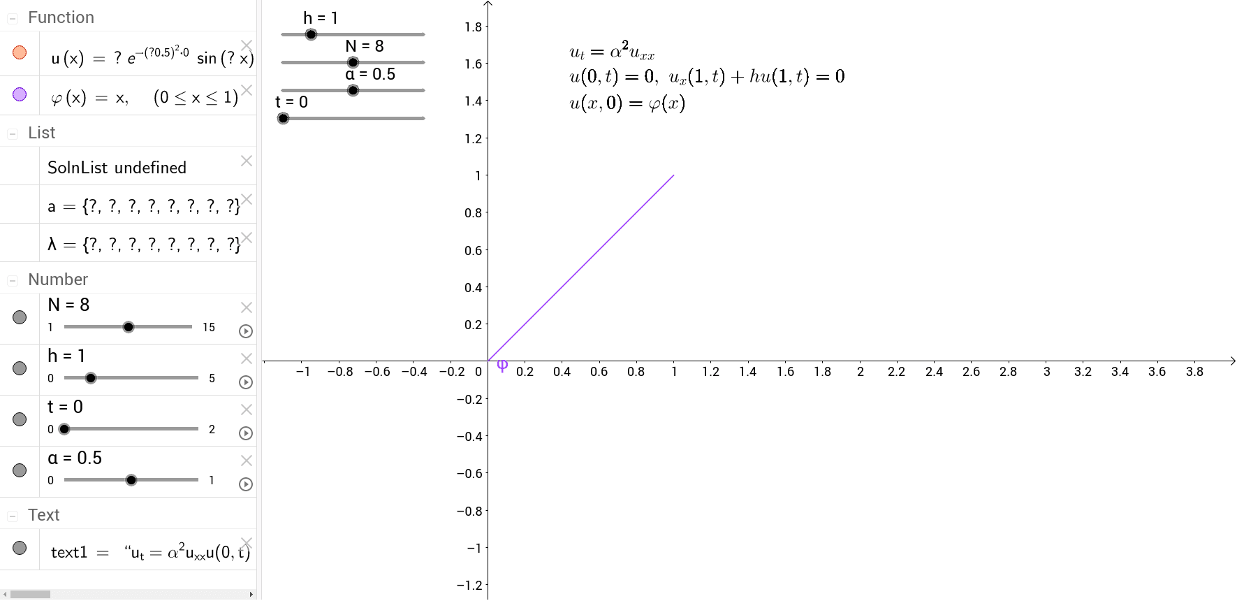 GeoGebra Applet