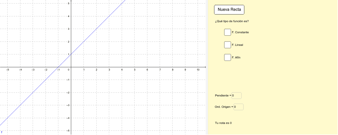 GeoGebra Applet