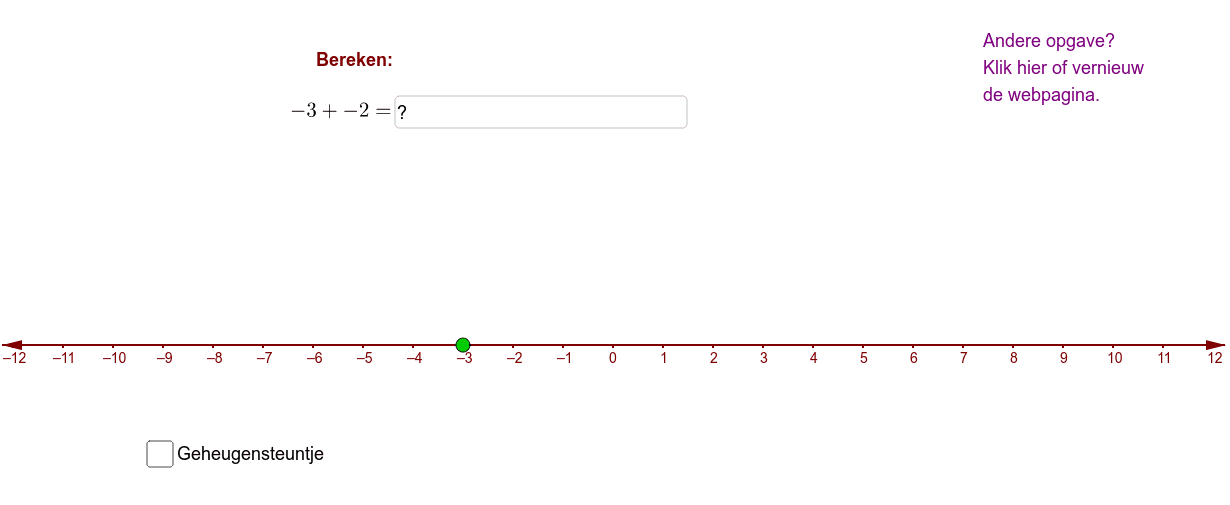 GeoGebra Applet