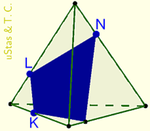 Triangular pyramid: all section – GeoGebra