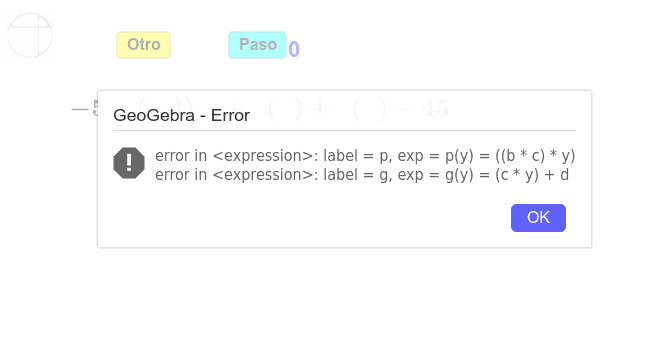 GeoGebra Applet