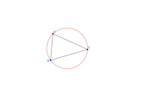 Week 2 - Circumcircle of a Triangle – GeoGebra