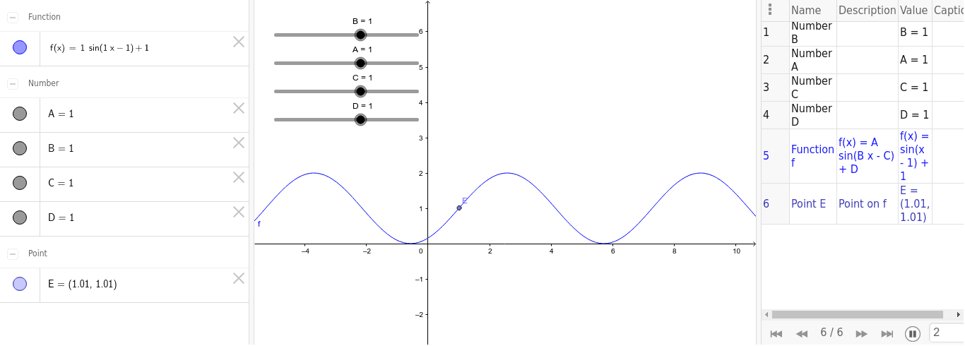 GeoGebra Applet