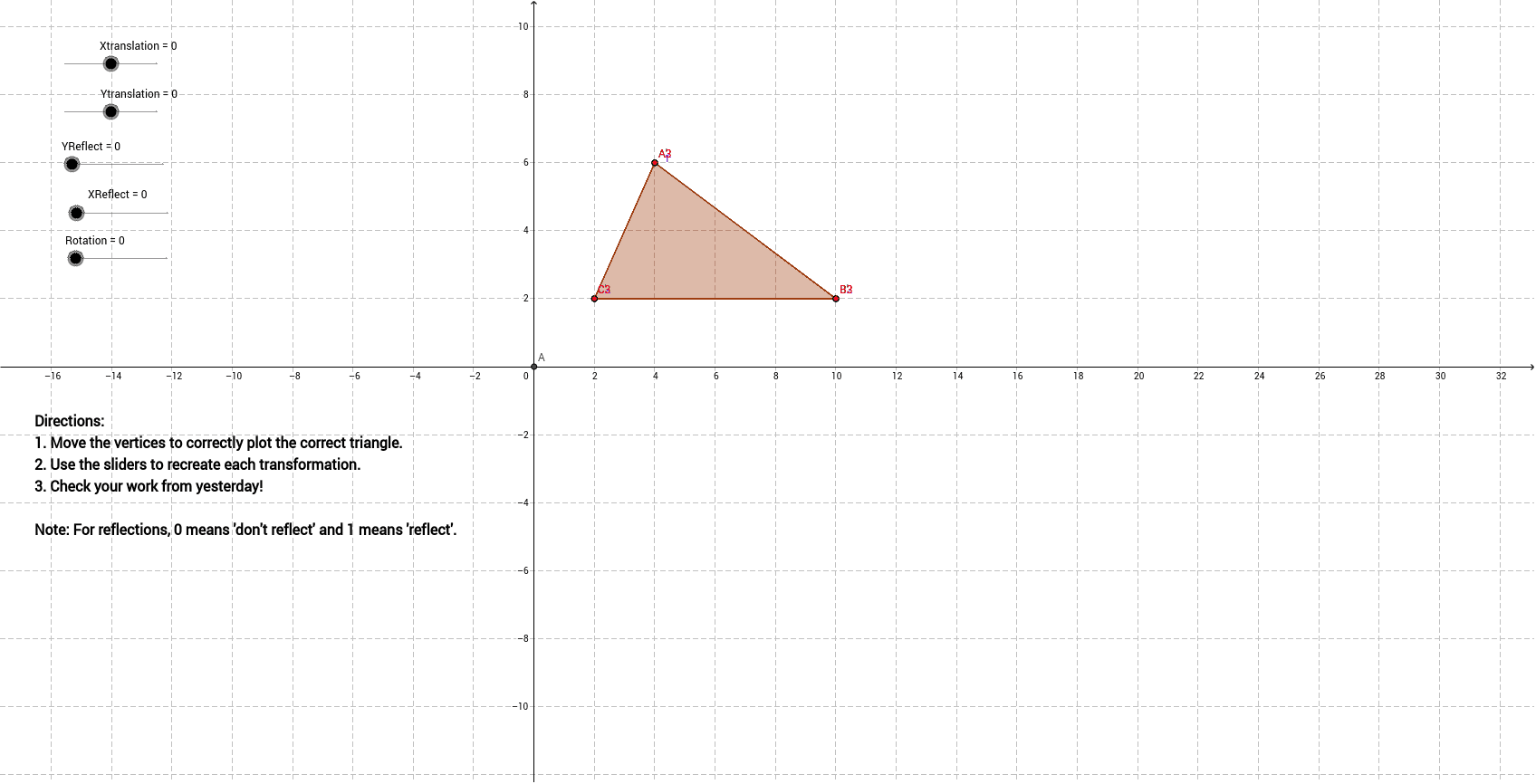 GeoGebra Applet