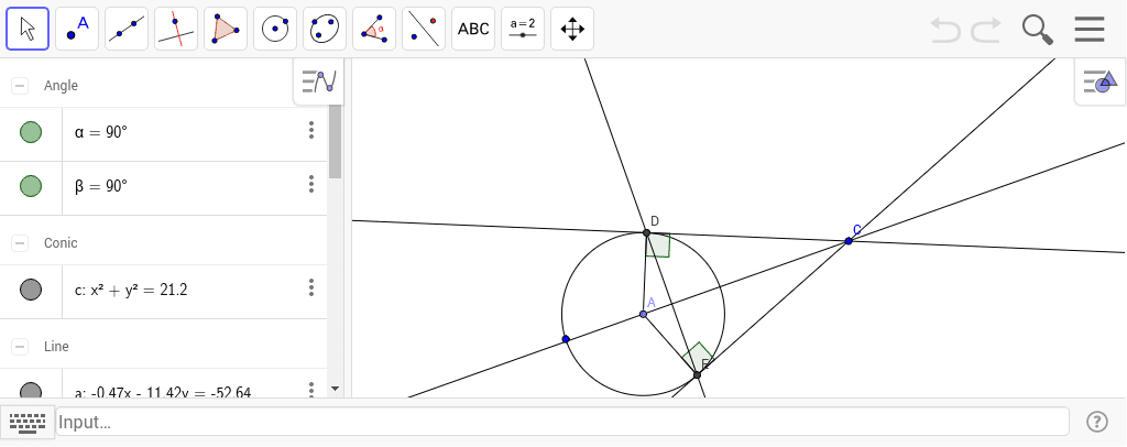 GeoGebra Applet