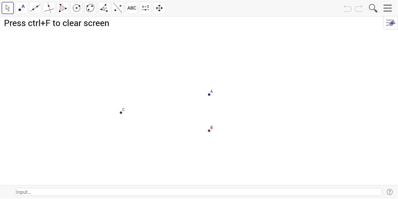 GeoGebra Applet