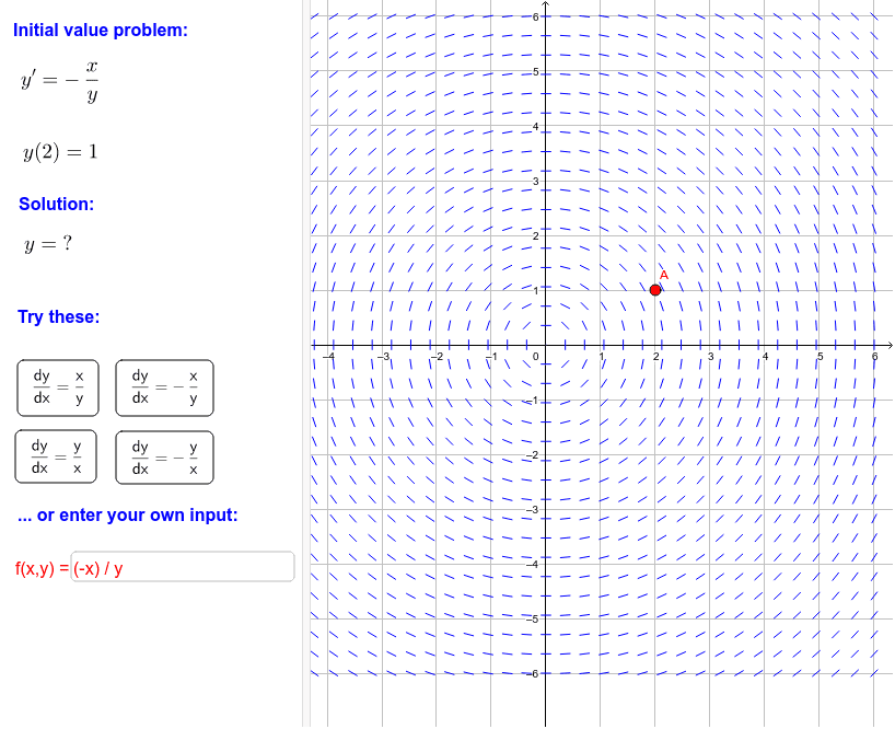 GeoGebra Applet