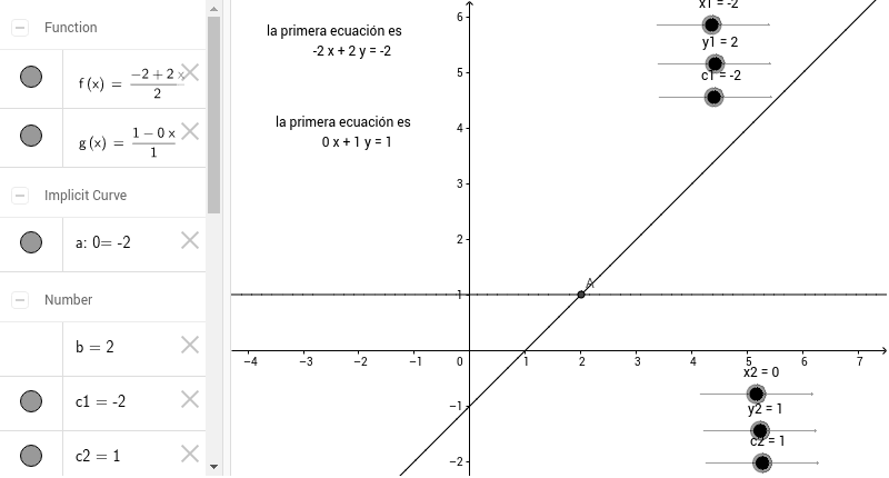 GeoGebra Applet