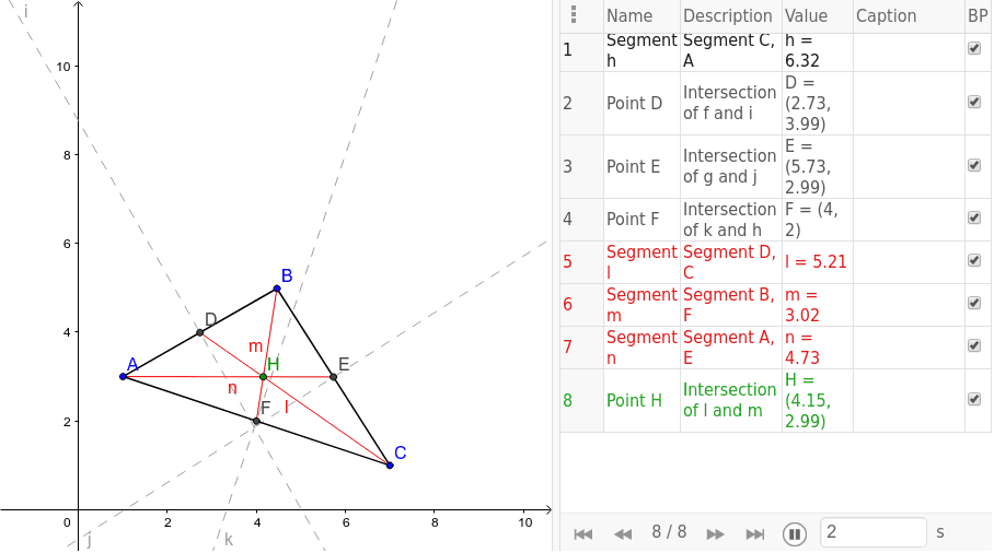 GeoGebra Applet