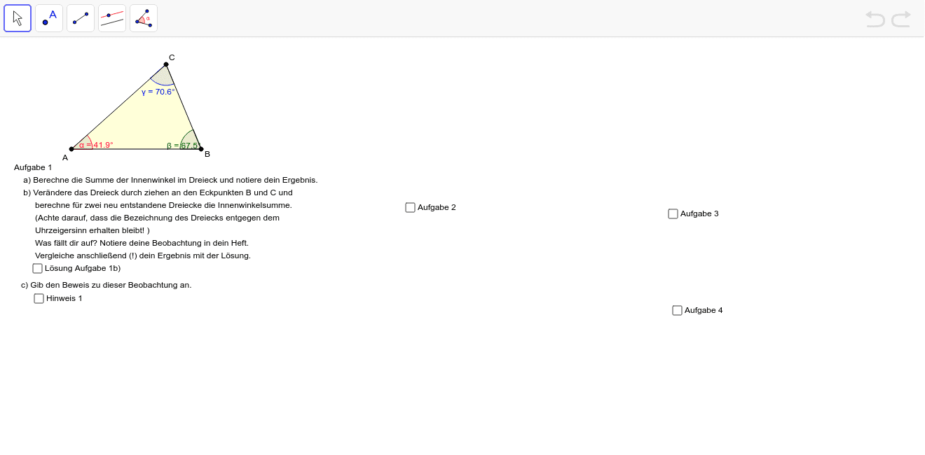 GeoGebra Applet