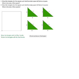 S.2 proof of pythagoras' theorem