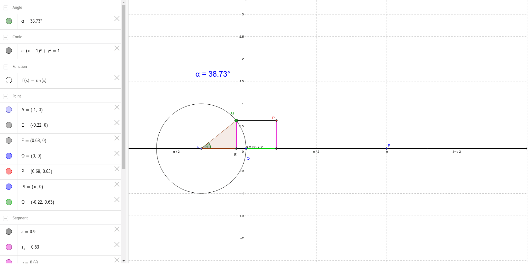 GeoGebra Applet