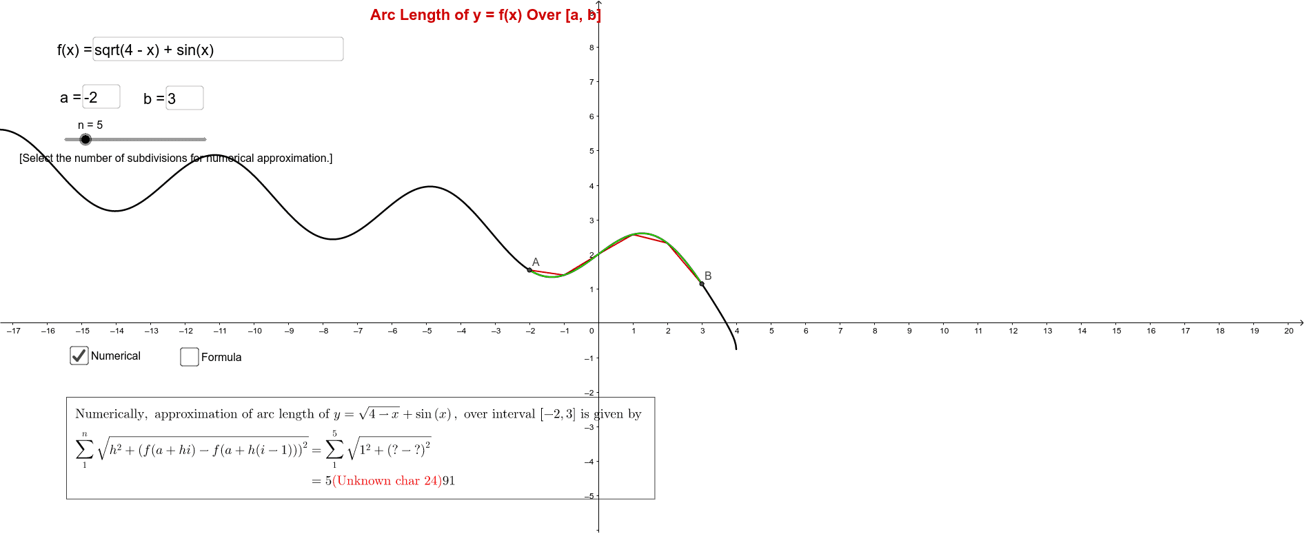 arc length function