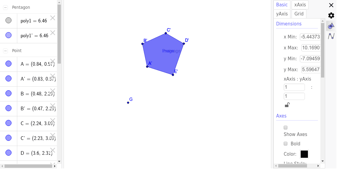 GeoGebra Applet