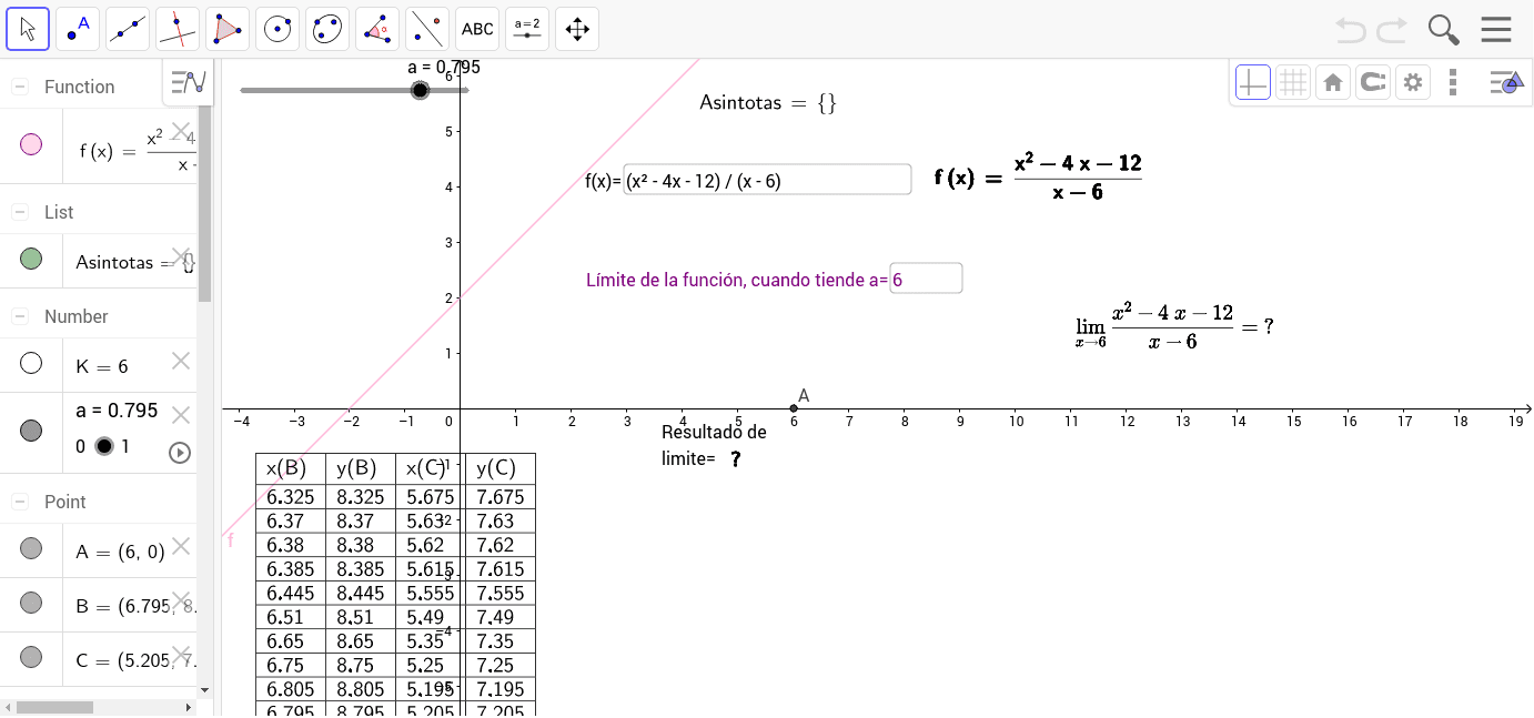 GeoGebra Applet