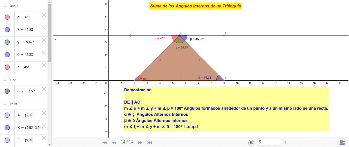 GeoGebra Applet