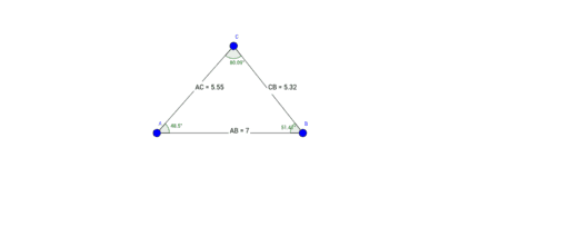 Triangle Exploration – GeoGebra