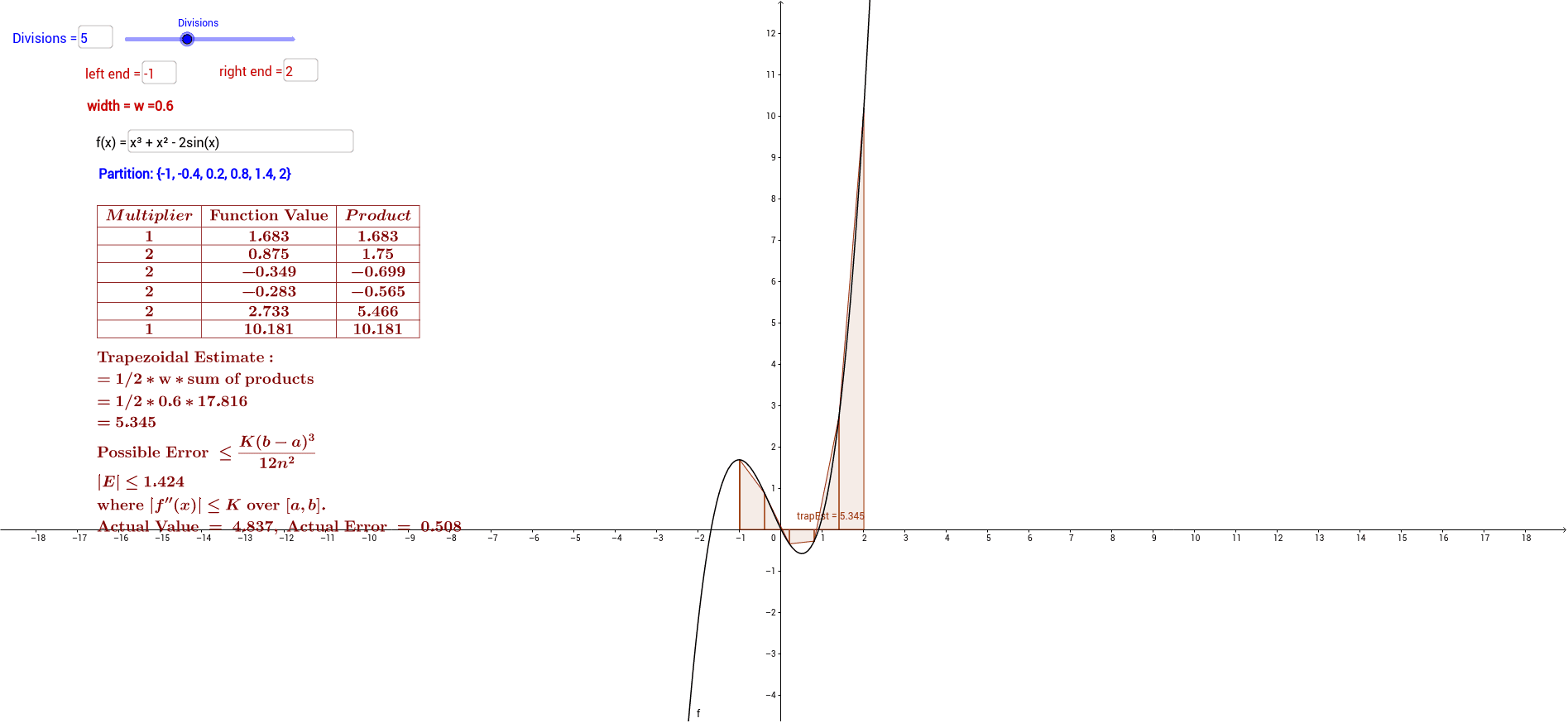 GeoGebra Applet