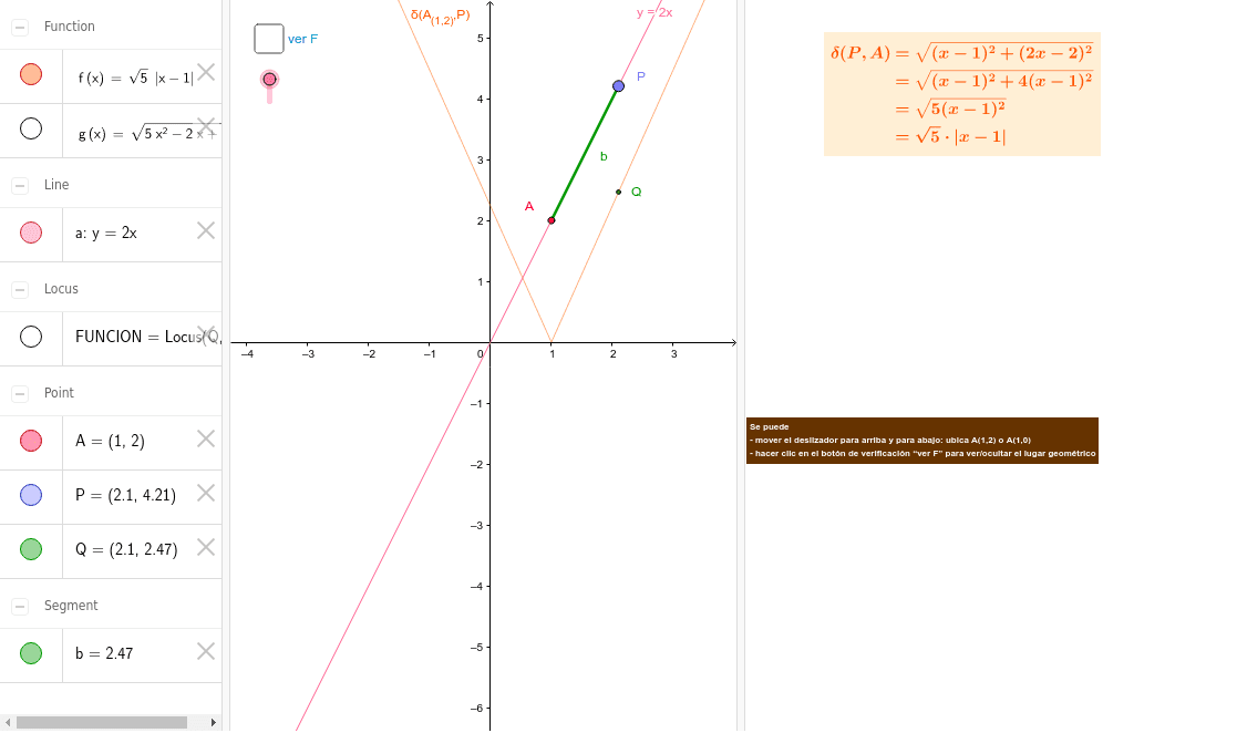 GeoGebra Applet