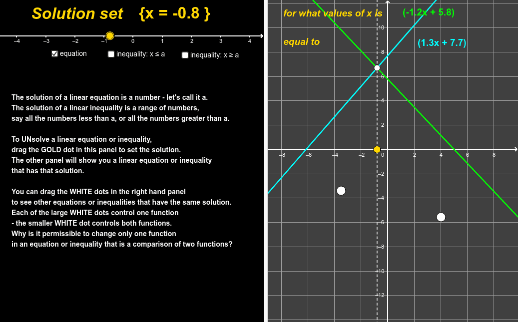 GeoGebra Applet