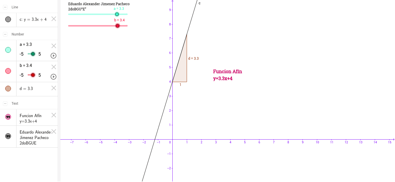 GeoGebra Applet