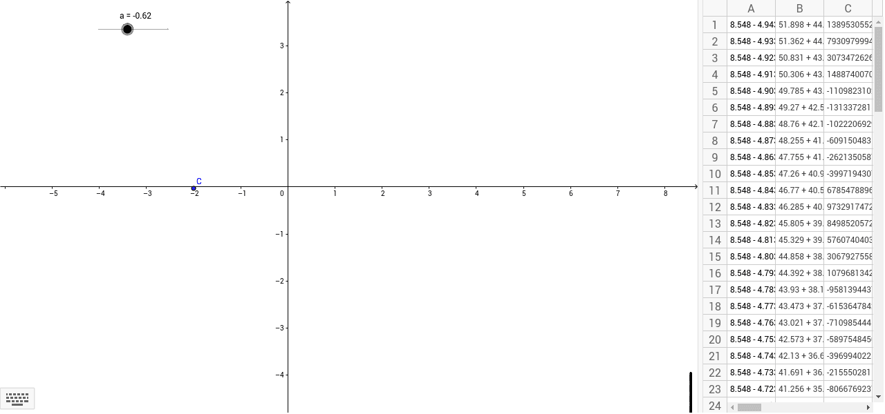 GeoGebra Applet