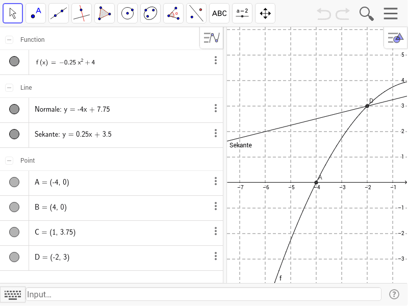 GeoGebra Applet