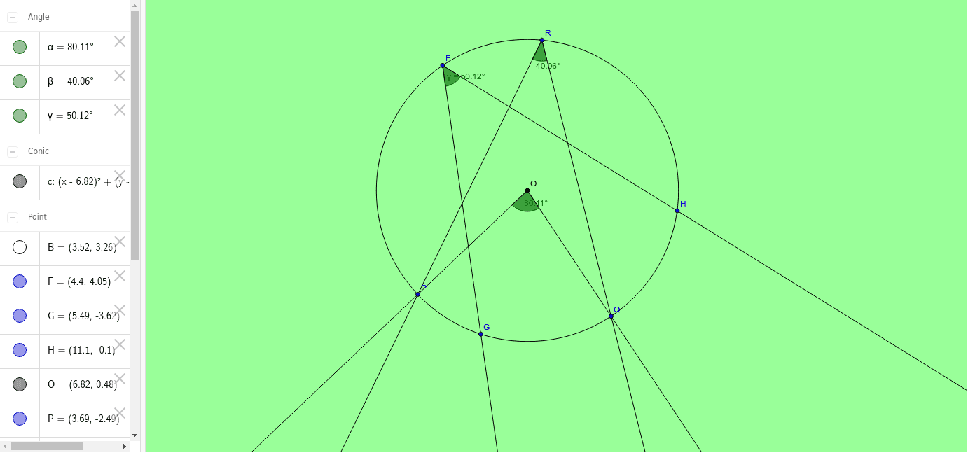 GeoGebra Applet